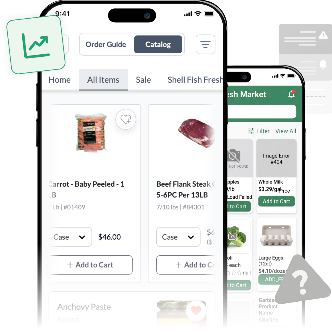 Mobile app screens showing Cut+Dry vs Competitors.