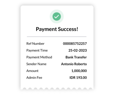 Payment Receipts